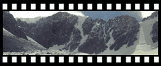 Панорама перевалов: Эйнштейна, Пингвин, Школьник с запада
